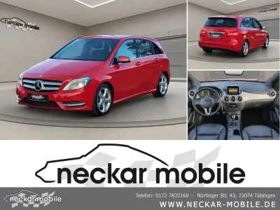 Gebraucht Mercedes B180 122 PS (89 kW) 2012 Jupiterrot  unilack Kleinwagen