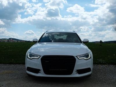Usata Audi A6 Black Edition 245 CV (180 kW) 2013 Bianco Station wagon