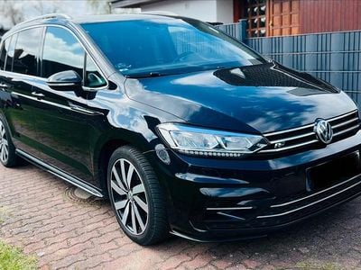 Brugt VW Touran R-line 150 HK (110 kW) 2017 Sort MPV