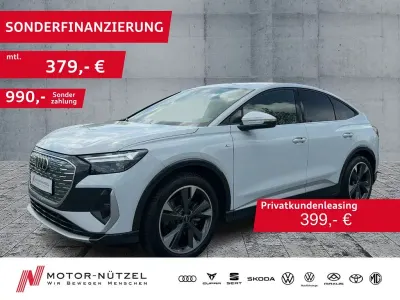 Gebraucht Audi Q4 Sportback e-tron S-Line 125 kW (170 PS) 2023 Weiß SUV