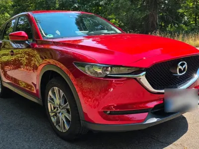Gebraucht Mazda CX-5 184 PS (135 kW) 2021 Rot SUV