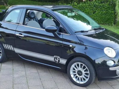 Używany Fiat 500C 86 KM (63 kW) 2014 Czarny Kabriolet