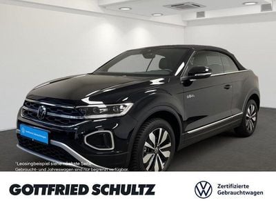 Gebraucht VW T-Roc Cabriolet Goal 116 PS (85 kW) 2025 Schwarz Cabrio