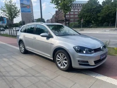 Gebraucht VW Golf VII LOUNGE 110 PS (80 kW) 2015 Silber Kombi