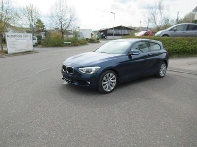 Usata BMW 118 Sport Line 170 CV (125 kW) 2013 Blu Utilitaria