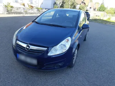 Gebraucht Opel Corsa 80 PS (58 kW) 2009 Blau Kleinwagen