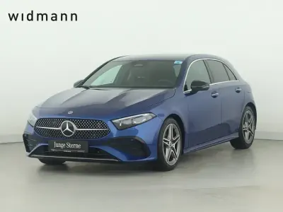 Gebraucht Mercedes A200 AMG line Plus 163 PS (119 kW) 2024 Spektralblau metallic Limousine