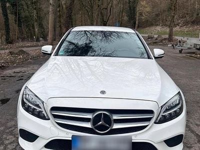 Usata Mercedes C200 Avantgarde 184 CV (135 kW) 2019 Bianco Berlina