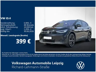 Neu VW ID.4 Black Edition 210 kW (286 PS) 2026 Schwarz SUV
