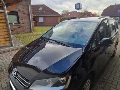 Schwarz Gebraucht 2011 VW Sharan Trendline Van / Kleinbus | 9.500 €