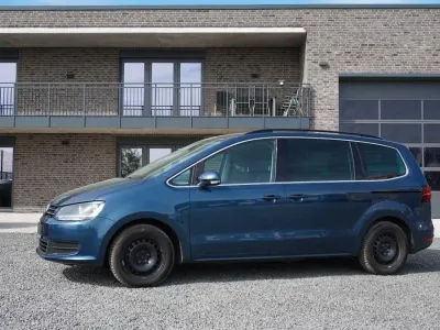 Gebraucht VW Sharan Comfortline 150 PS (110 kW) 2016 Blau Van / Kleinbus