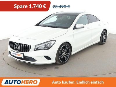 Brugt Mercedes CLA180 Urban 122 HK (89 kW) 2019 Hvid Sedan
