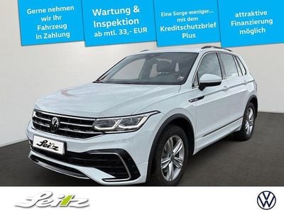 Gebraucht VW Tiguan R-line 200 PS (147 kW) 2022 Weiß SUV
