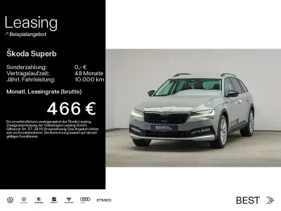 Gebraucht Skoda Superb 200 PS (147 kW) 2023 Stahlgrau Kombi