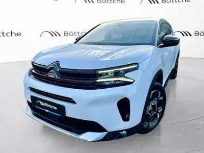 Gebraucht Citroën C5 Aircross PureTech 131 PS (96 kW) 2023 Lack weiss banquise/typ aussenverkleidung spiegel flach standard SUV