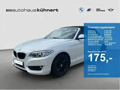 Gebraucht BMW 220 Sport Line 190 PS (139 kW) 2015 Weiß Cabrio