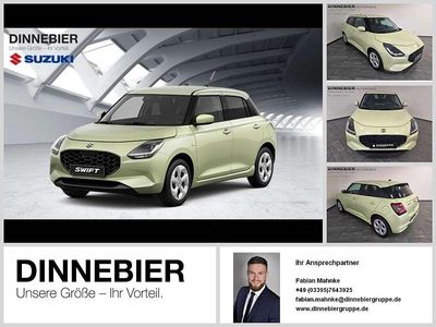 Neu Suzuki Swift Comfort 83 PS (61 kW) 2025 Coll yellow metallic Kleinwagen