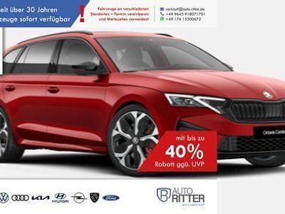 Nowe Skoda Octavia RS 265 KM (194 kW) 2025 Czerwony Kombi