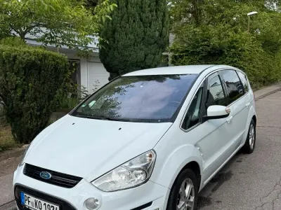 Gebraucht Ford S-MAX S 140 PS (102 kW) 2012 Weiß Van / Kleinbus