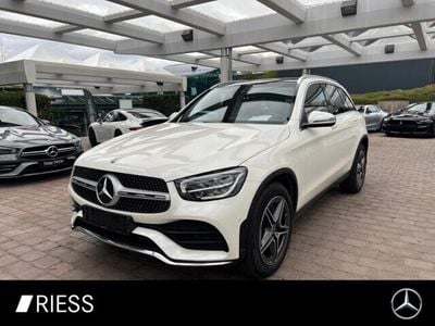 Gebraucht Mercedes GLC220 AMG 270 PS (198 kW) 2020 Manufaktur diamantweiß bright SUV