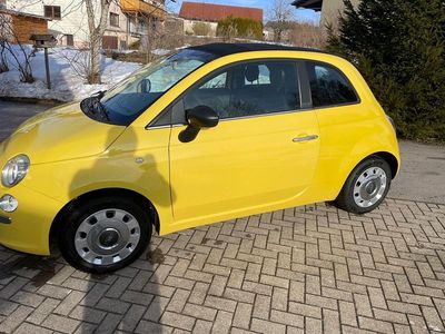 Usata Fiat 500C 69 CV (50 kW) 2012 Giallo Cabrio