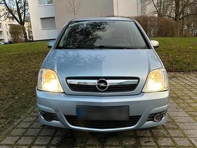 Gebraucht Opel Meriva 101 PS (74 kW) 2009 Blau Van / Kleinbus