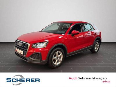 Gebraucht Audi Q2 Basis 110 PS (80 kW) 2022 Tangorot metallic (metallic) SUV