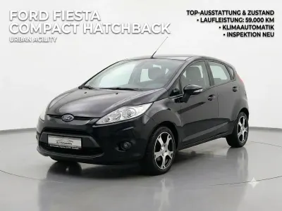Gebraucht Ford Fiesta Trend 82 PS (60 kW) 2009 Schwarz Limousine