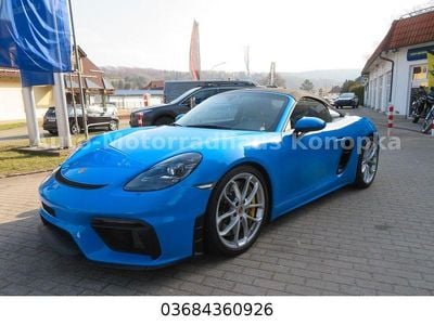 Gebraucht Porsche 718 Boxster 420 PS (308 kW) 2022 Blau Cabrio