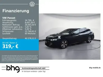 Gebraucht VW Passat Elegance 150 PS (110 kW) 2025 Schwarz Kombi