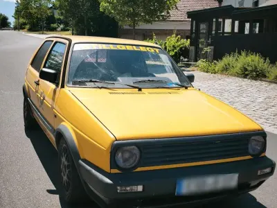 Gebraucht VW Golf II 90 PS (66 kW) 1989 Gelb Kleinwagen