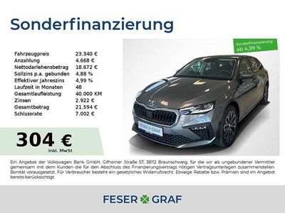 Gebraucht Skoda Scala Drive 116 PS (85 kW) 2025 Graphitegrau Kleinwagen