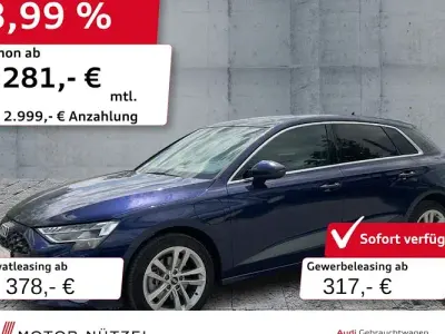 Gebraucht Audi A3 Advanced 204 PS (150 kW) 2025 Blau Limousine