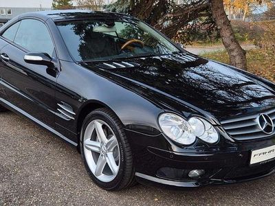 Gebraucht Mercedes SL500 AMG 306 PS (225 kW) 2007 Obsidianschwarz metallic Cabrio