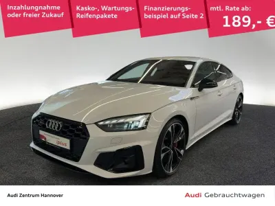 Gebraucht Audi S5 Ambiente 341 PS (250 kW) 2023 Gletscherweiß metallic Coupé