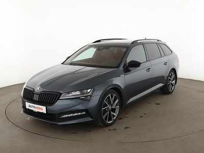 Usado Skoda Superb SportLine 190 HP (139 kW) 2020 Cinzento Carrinha