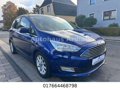 Gebraucht Ford C-MAX Titanium 125 PS (91 kW) 2015 Blau Van / Kleinbus
