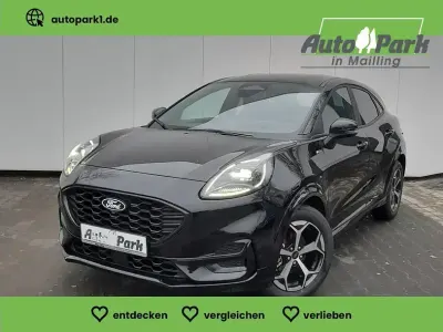 Ny Ford Puma ST-Line 125 HK (91 kW) 2025 Sort SUV