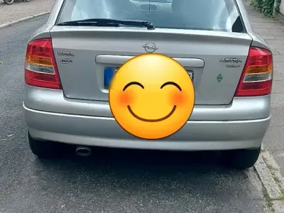 Gebraucht Opel Astra 101 PS (74 kW) 2001 Silber Kleinwagen