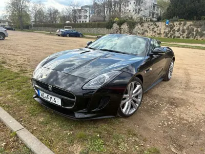 Usata Jaguar F-Type S 495 CV (364 kW) 2014 Nero Cabrio