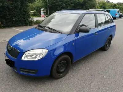 Gebraucht Skoda Fabia 60 PS (44 kW) 2009 Blau Kombi