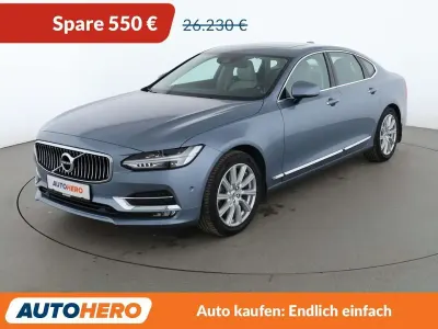 Gebraucht Volvo S90 Inscription 254 PS (186 kW) 2016 Blau Limousine