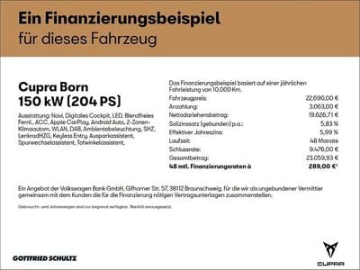 Gebraucht Cupra Born 150 kW (204 PS) 2022 Grau Kleinwagen