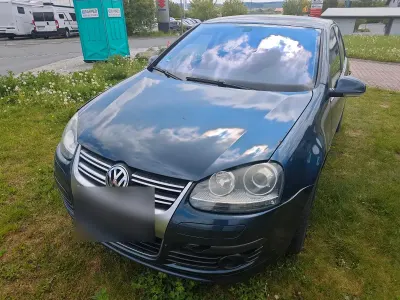 Gebraucht VW Golf VI R-line 170 PS (125 kW) 2008 Blau Kleinwagen