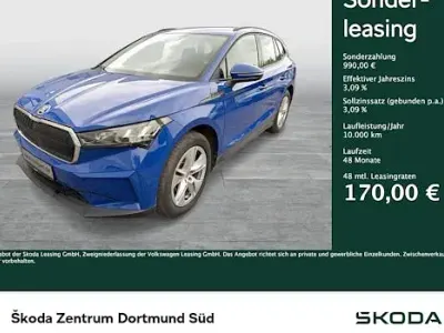 Brugt Skoda Enyaq iV Loft 108 kW (148 HK) 2023 Blå SUV