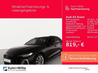 Schwarz Gebraucht 2025 Audi A5 Edition .1 Kombi | 55.925 € (Fairer Preis)