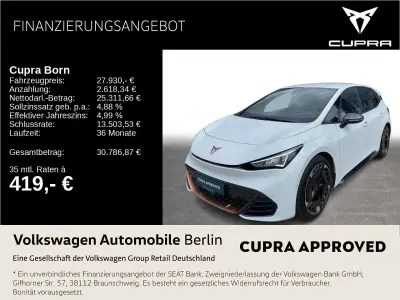 Brugt Cupra Born 169 kW (231 HK) 2022 Hvid Hatchback