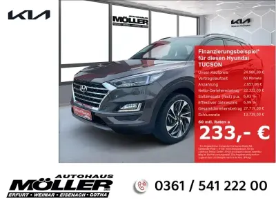Gebraucht Hyundai Tucson Premium 177 PS (130 kW) 2020 Braun SUV