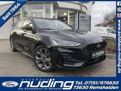 Obsidianschwarz Gebraucht 2024 Ford Focus ST-Line X Kombi | 24.890 € (Fairer Preis)