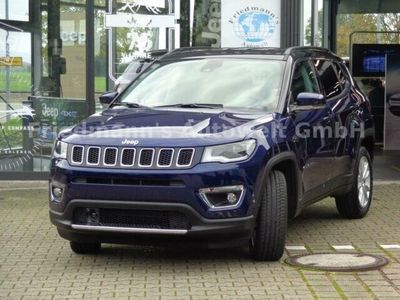 Gebraucht Jeep Compass Limited 150 PS (110 kW) 2020 Blau metallic SUV